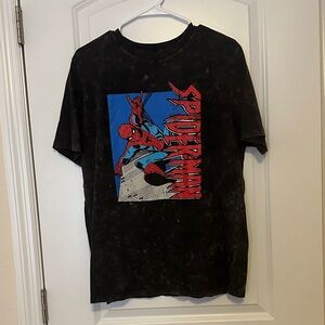 Marvel Spider-Man Black and Blue Tee